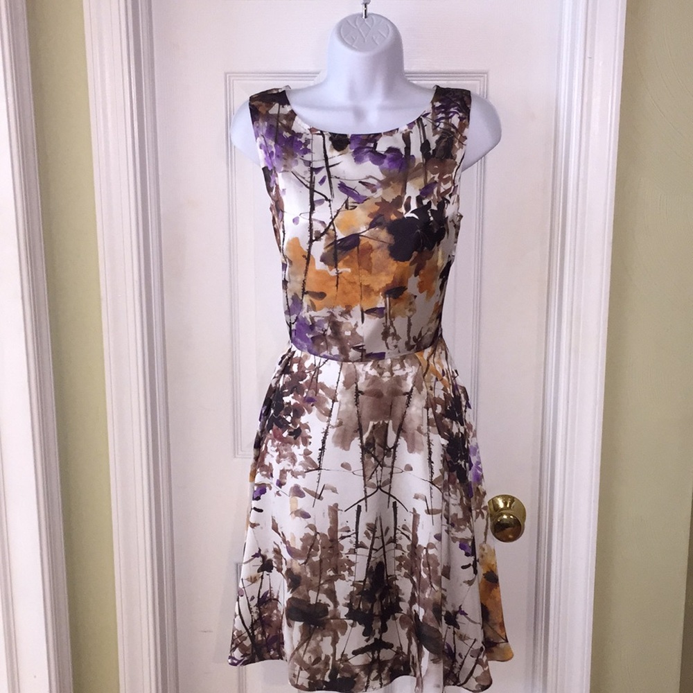 💜 Ivonne fit and flare dress